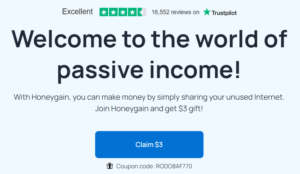 Read more about the article Passive Income – Effortlessly | Honeygain